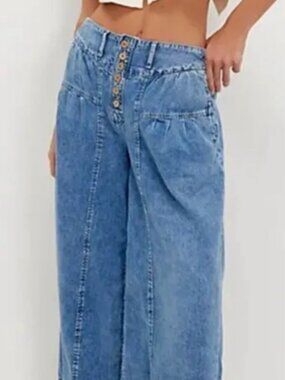 We the Free Blossom Pull On Jeans